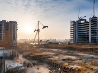 佛山和平商贸城，建设中，未来充满希望