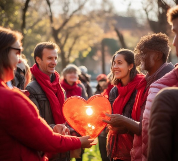 公益助力爱心传递，温暖人心。