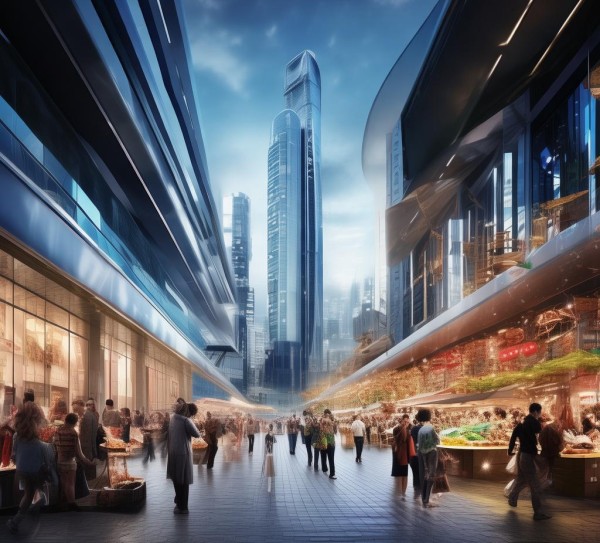 商贸业与服务业结合，机遇与挑战的结合