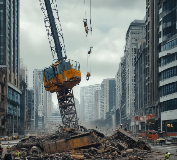 商贸城塔吊事故案例报告