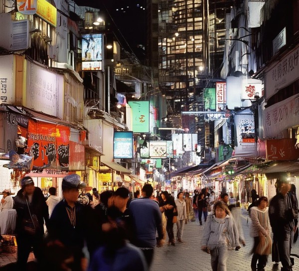 商贸城霓虹与暴力，永恒的悲剧