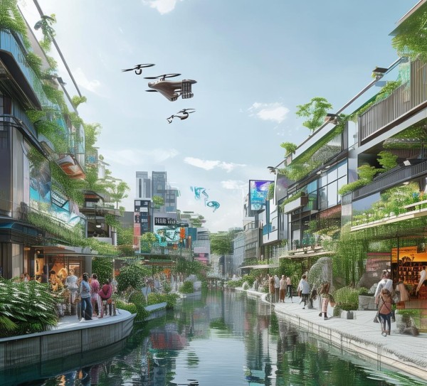 海口国际商贸城，商业与生态的双轮驱动，智慧发展新标杆